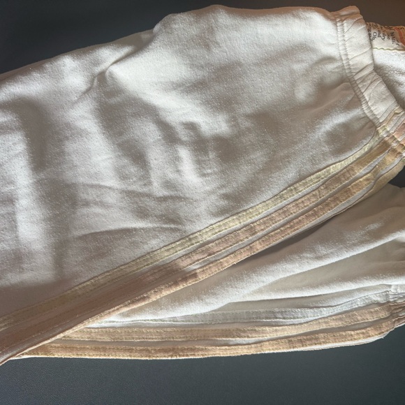 Aviator Nation off white Sweatpants- small with callouts - Picture 3 of 6